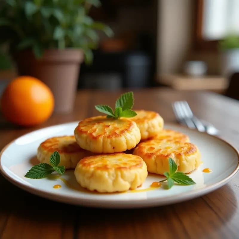 Tortitas de Arroz Inflado con Manzana y Canela: Desayuno Crujiente y Sin Gluten