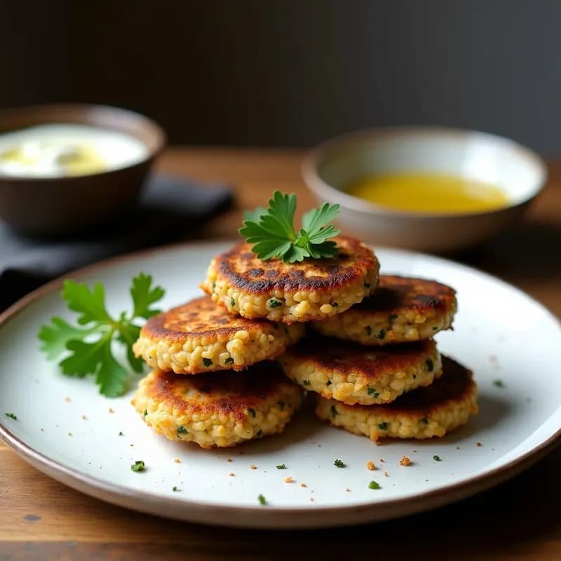 Tortitas de Arroz Salvaje y Setas Ahumadas: Receta Vegana Alta en Proteína en 25 Minutos