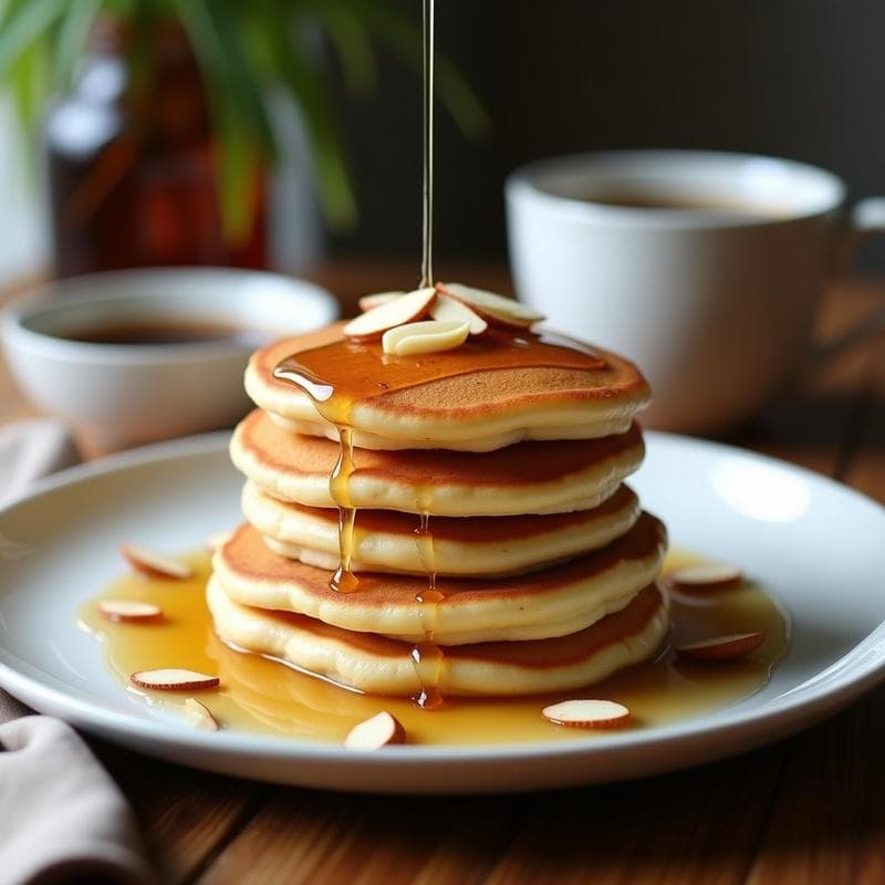 Tortitas de Café y Cardamomo Keto: Receta Esponjosa y Sin Azúcar en 15 Minutos