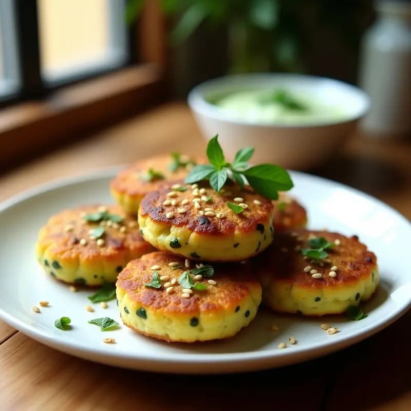 Tortitas de Calabacín y Algas Nori: Receta Crujiente y Baja en Calorías en 20 Minutos