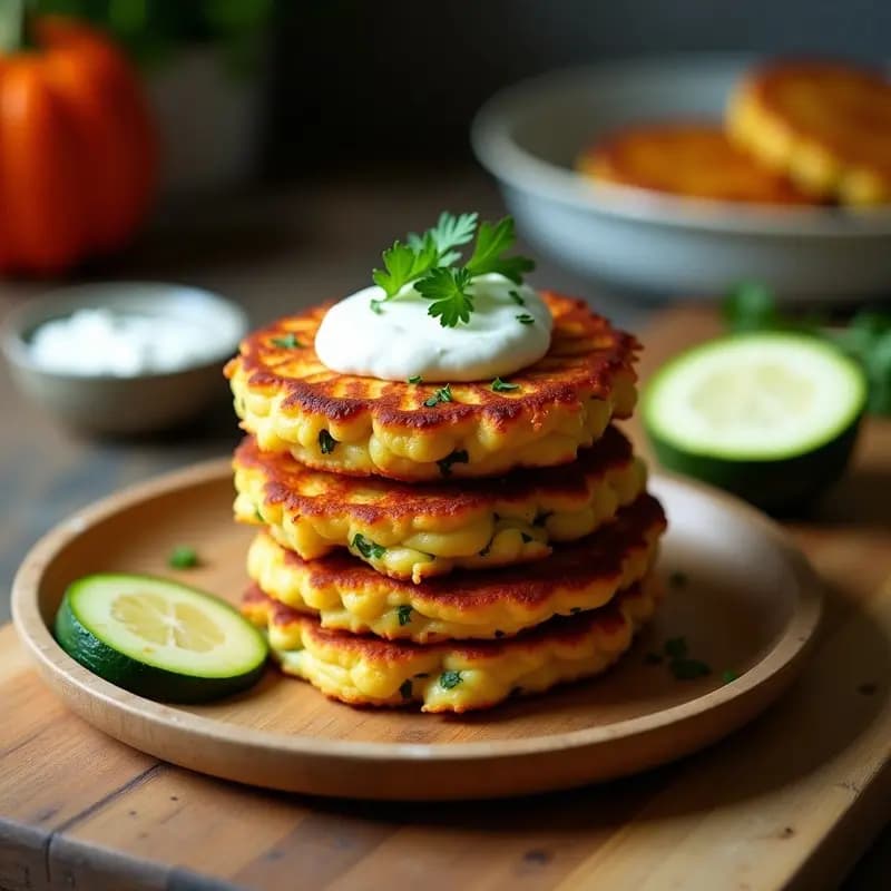 Tortitas de Calabacín y Zanahoria al Horno: Receta Sin Harina y Baja en Calorías