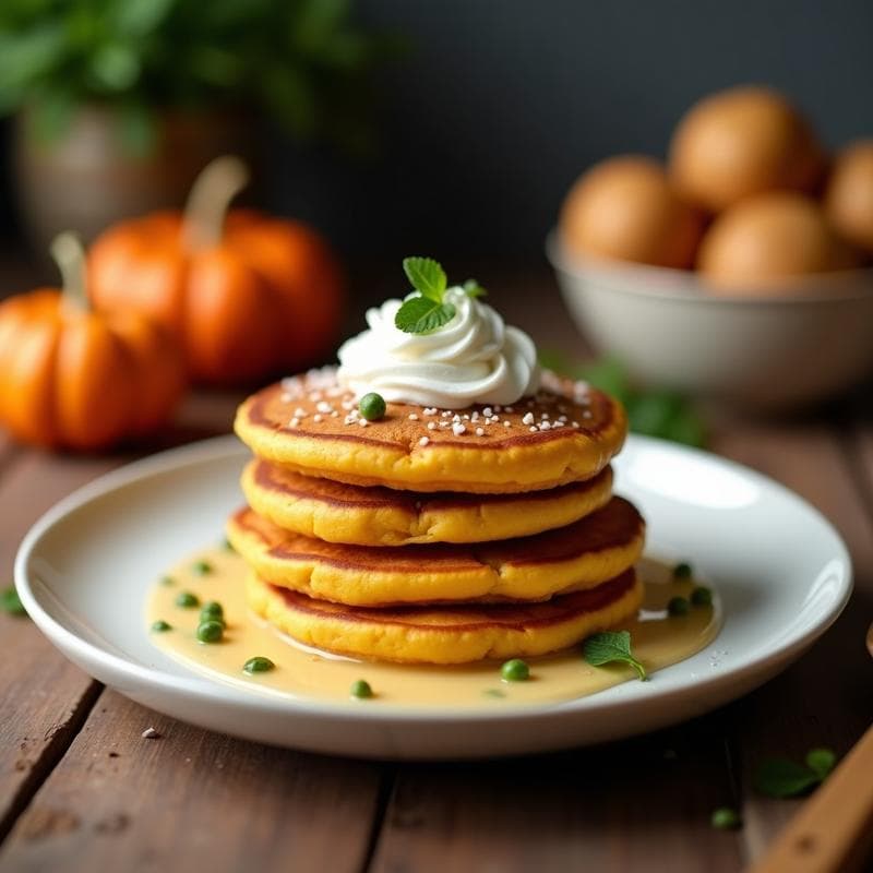 Tortitas de Calabaza y Coco: Receta en Airfryer Sin Harina y Ultra Esponjosas