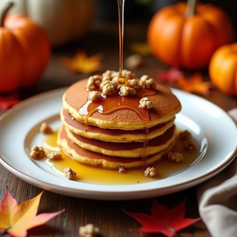 Tortitas de Calabaza y Especias de Octubre: Receta Esponjosa y Sin Gluten en 25 Minutos