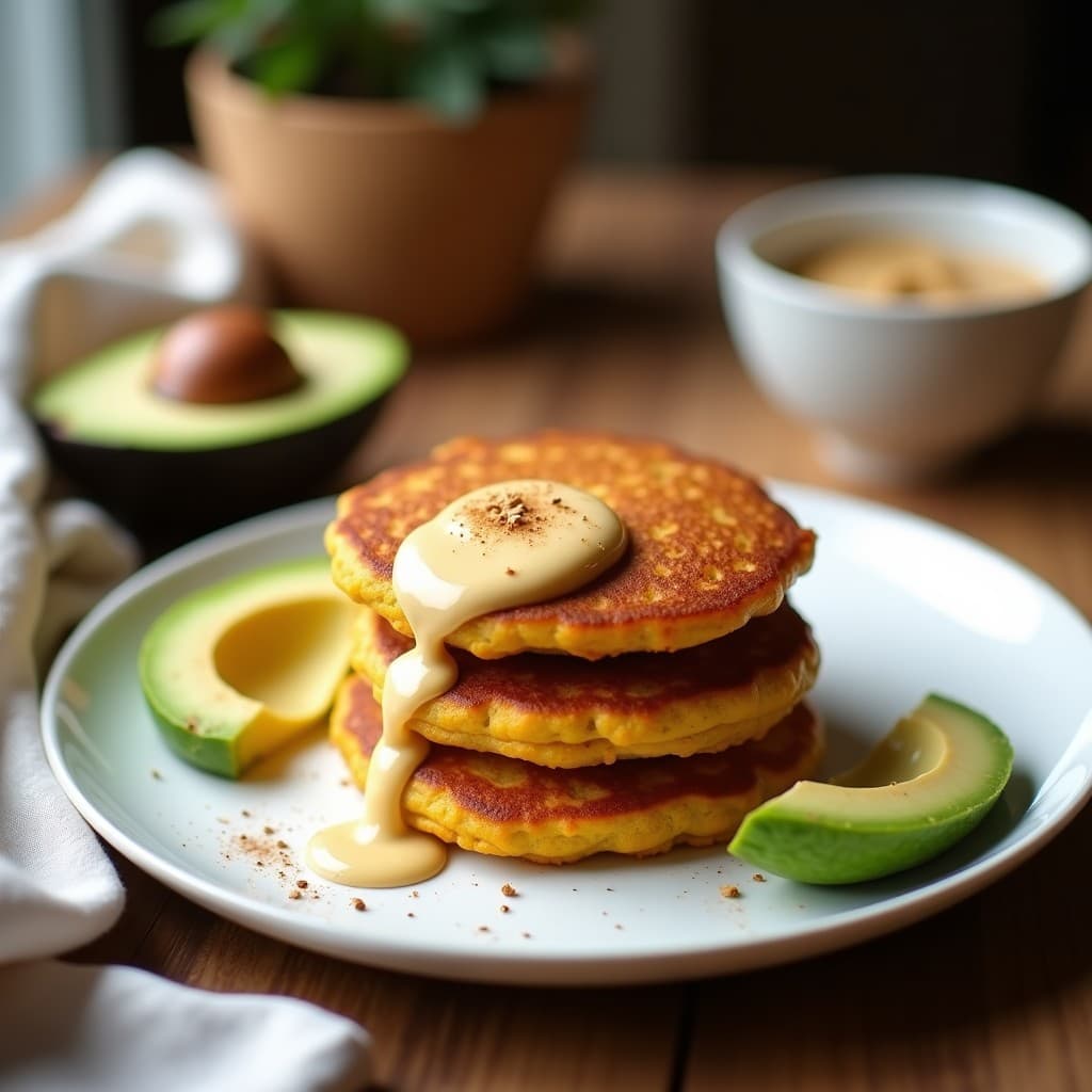 Tortitas de Calabaza y Semillas de Lino: Desayuno Keto y Sin Horno en 3 Ingredientes