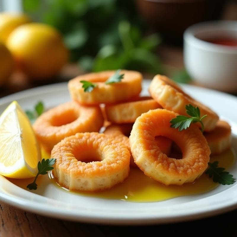 Tortitas de Calamar Rellenas de Gambas: Receta en Thermomix con Toque Gourmet y Crujiente