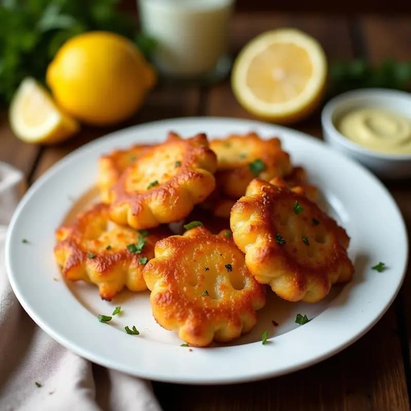 Tortitas de Camarones con Ajo y Perejil: Receta Andaluza Tradicional en 15 Minutos
