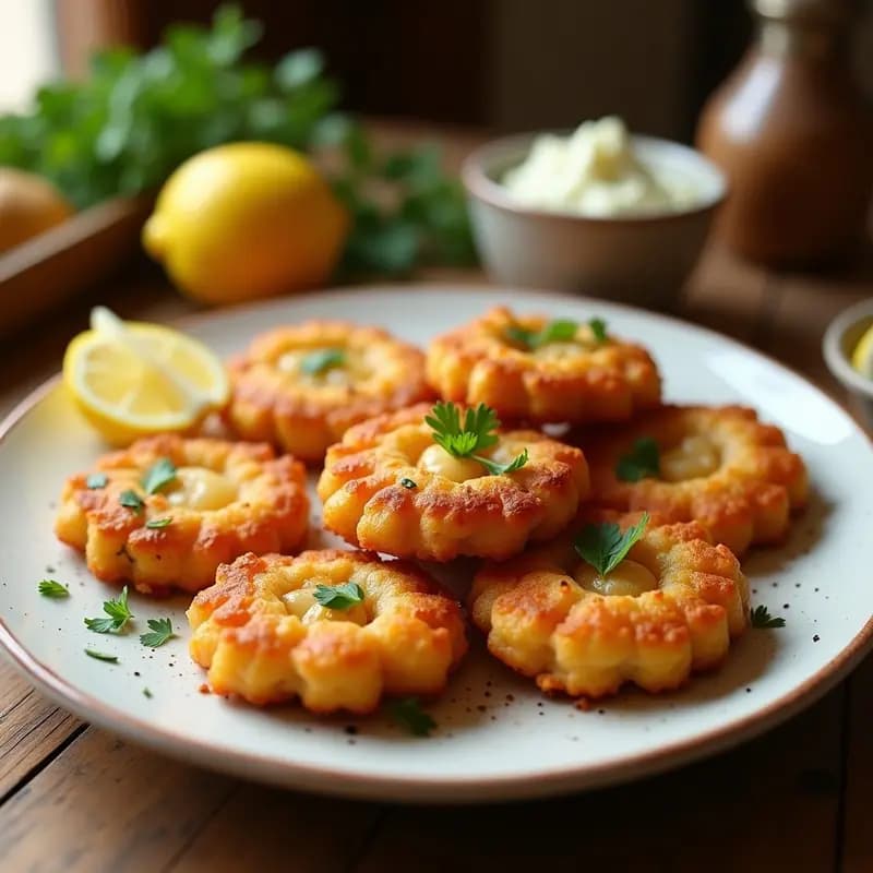 Tortitas de Camarones con Harina de Garbanzo: Receta Andaluz Tradicional y Crujiente