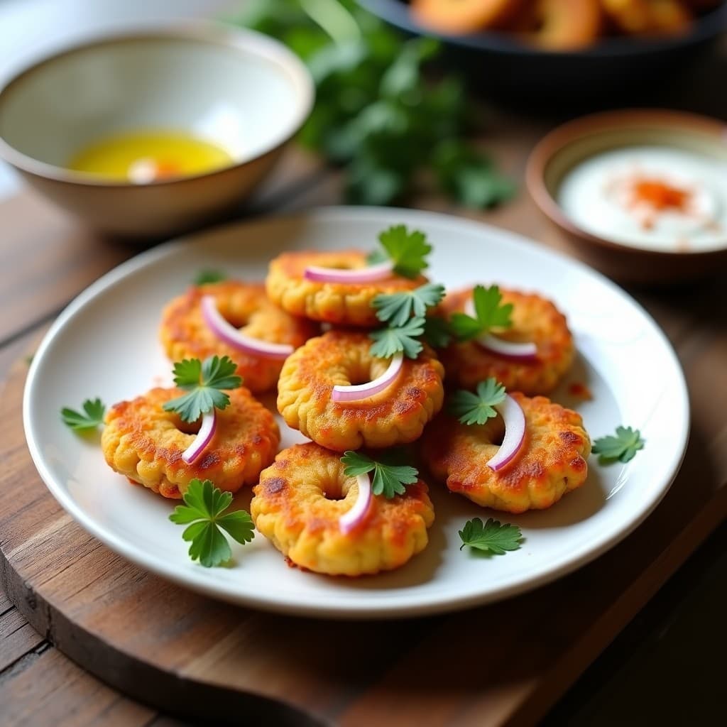 Tortitas de Camarón y Harina de Teff: Aperitivo Sin Gluten y Alto en Proteína en Thermomix