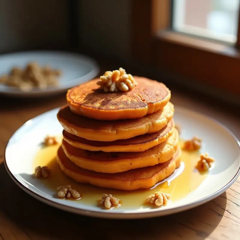 Tortitas de Camote y Canela: Receta Sin Harina en Airfryer en 15 Minutos
