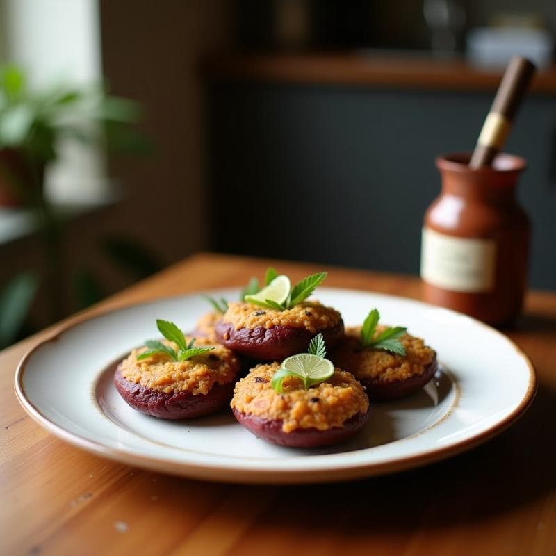 Tortitas de Camote Morado y Espinacas: Desayuno Vegano y Rico en Antioxidantes