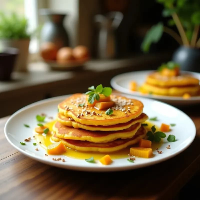 Tortitas de Coco y Cúrcuma: Receta Antiinflamatoria Sin Harina en 15 Minutos