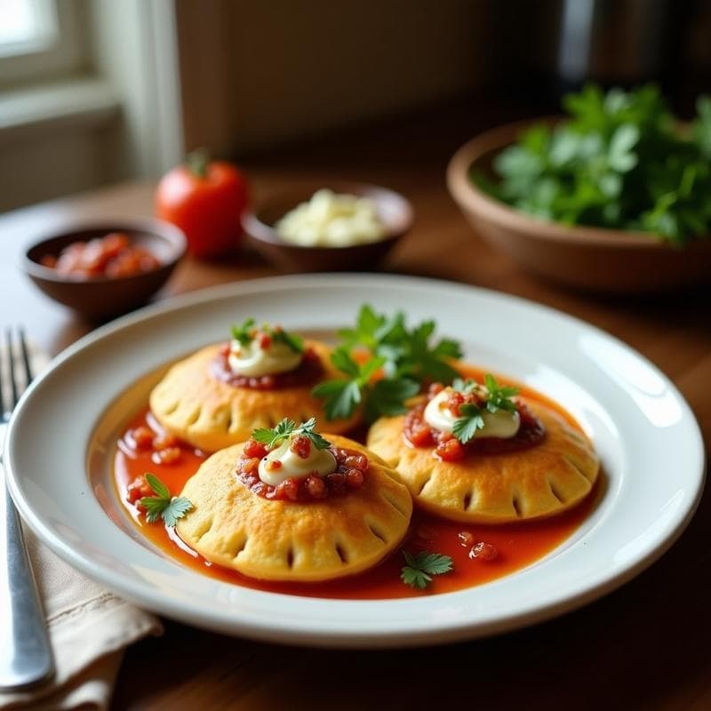 Tortitas de Coliflor y Queso Pecorino con Salsa de Mostaza: Receta Italiana en Airfryer