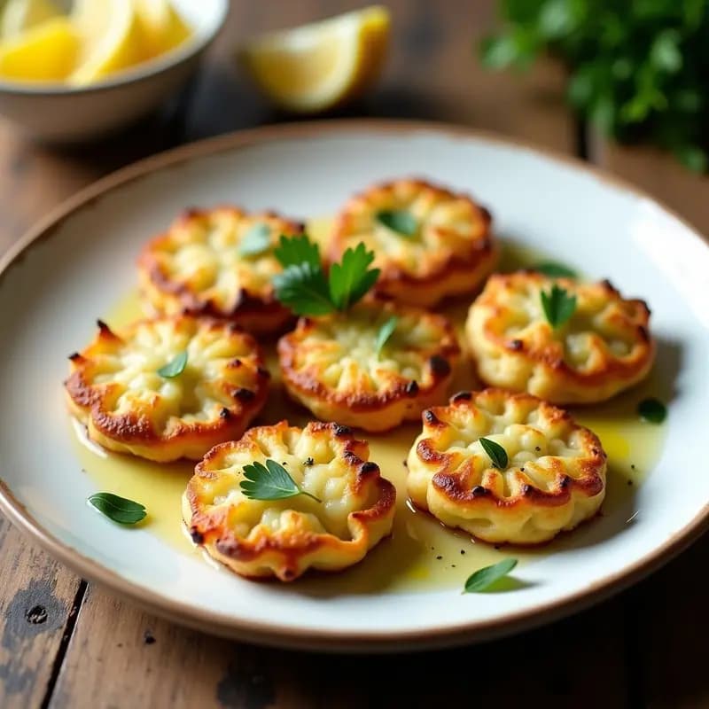 Tortitas de Alcachofa y Queso Fresco: Receta Sin Gluten y Alta en Fibra en 25 Minutos