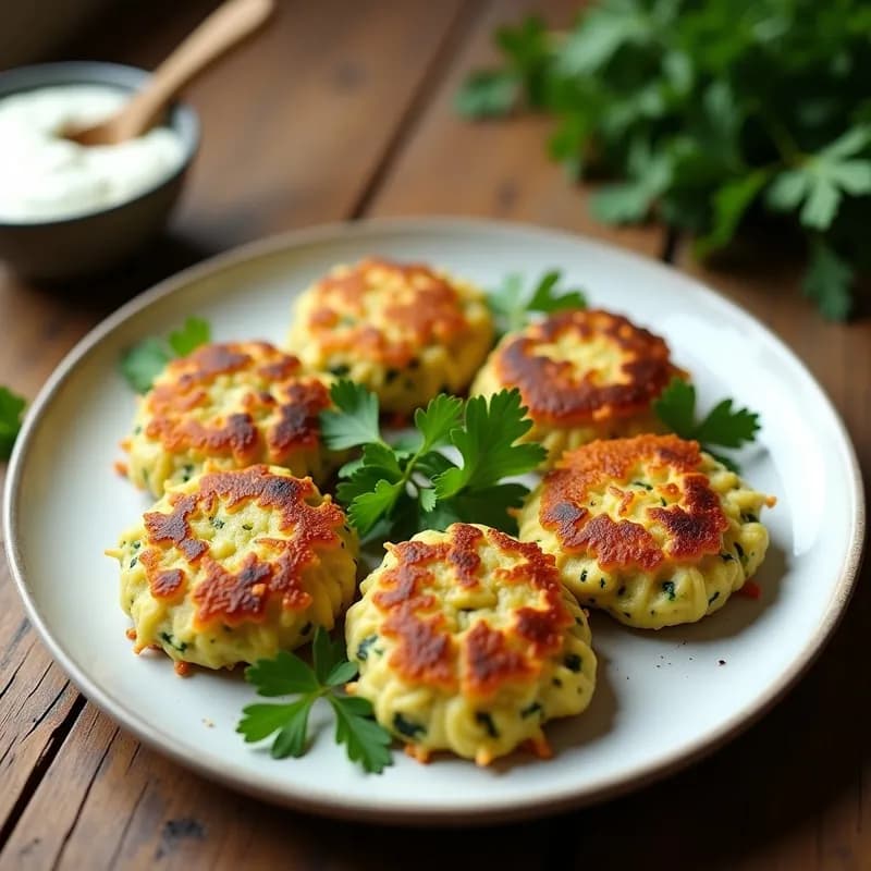 Tortitas de Calabacín Sin Harina: Receta Alta en Proteína y Keto en 20 Minutos