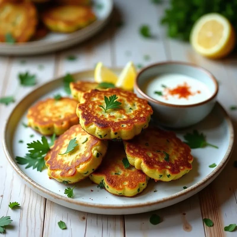 Tortitas de Calabacita al Horno Sin Harina: Receta Ligera y Sin Gluten en 25 Minutos