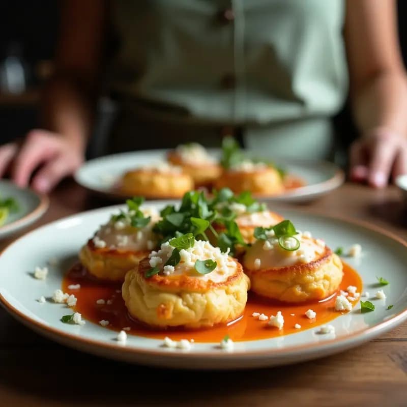 Tortitas de Calamar Rellenas de Espinacas: Receta Cruziente y Rápida con Toque Gourmet