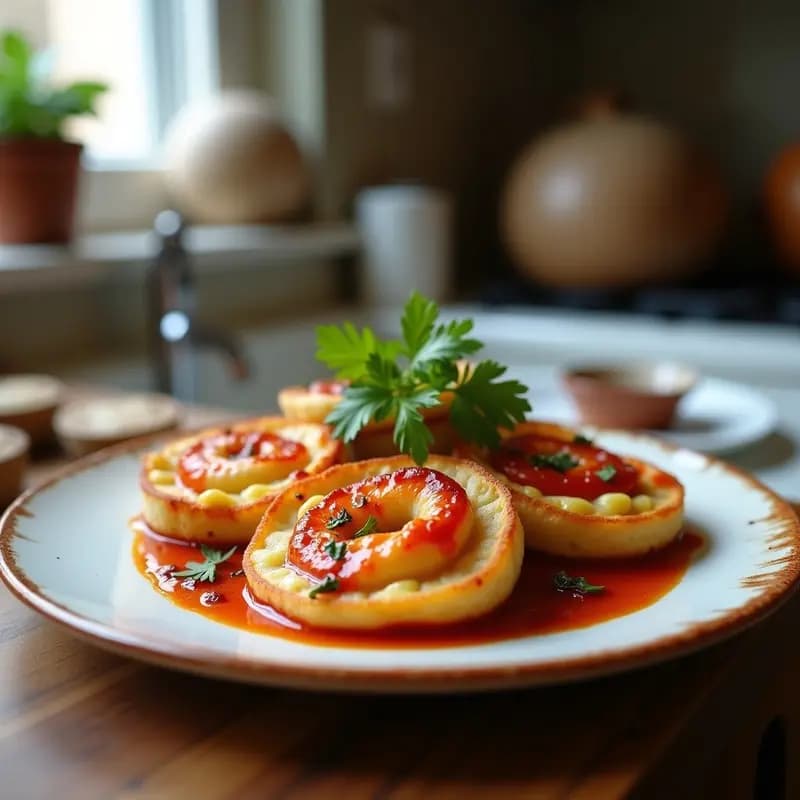 Tortitas de Calamares Rellenas de Espinacas: Receta Fácil y Rápida en 25 Minutos