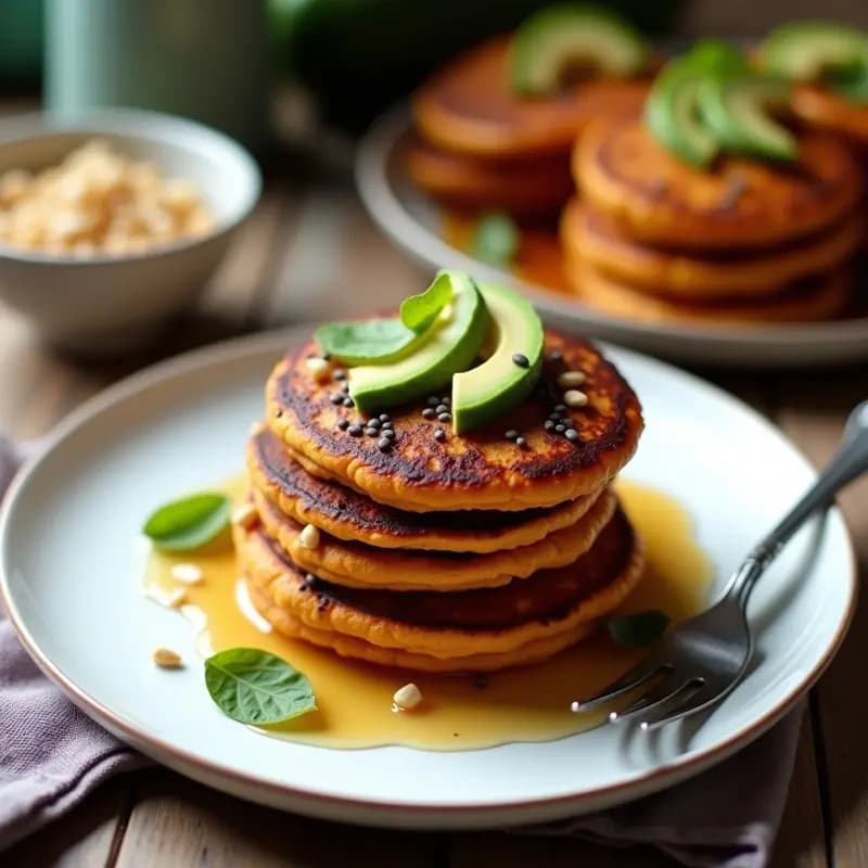 Tortitas de Camote y Almendras: Receta Keto Sin Harina y Alta en Fibra