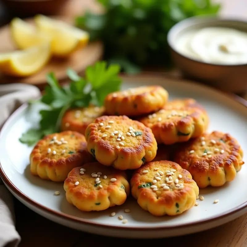 Tortitas de Garbanzos Especiadas: Receta Rápida y Alta en Proteína sin Harina