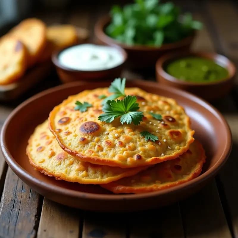 Tortitas de Garbanzos Pakistani: Receta de Daal Chilla Alta en Proteína en 20 Minutos