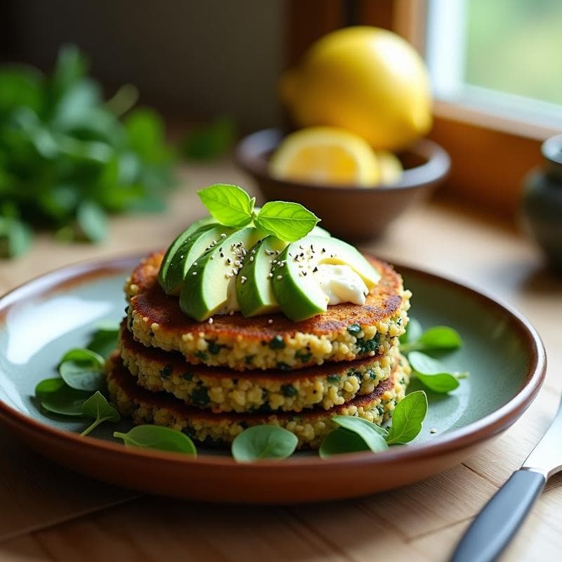 Tortitas de Espinacas y Quinoa: Receta Proteinada y Sin Harina en 20 Minutos