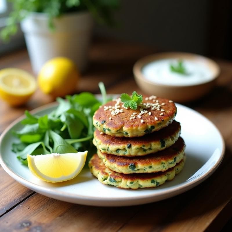 Tortitas de Espinacas y Tofu Ahumado: Receta en Thermomix con Textura Esponjosa y Sabores Intensos