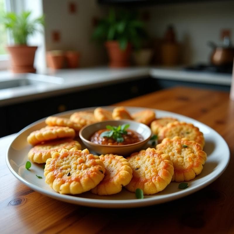 Tortitas de Garbanzos y Espárragos con Salsa de Tahini: Aperitivo Mediterráneo Keto