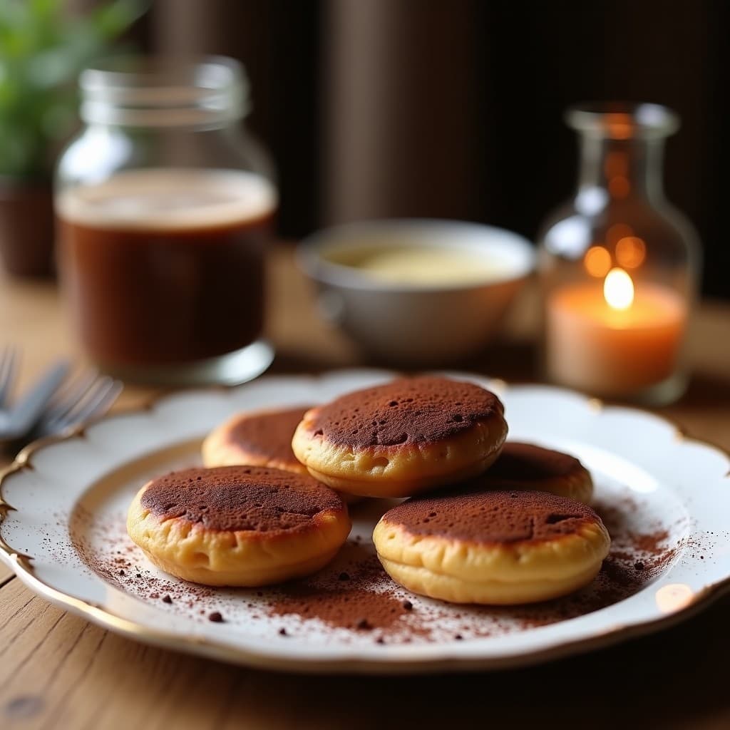 Tortitas de Harina de Almendra y Polvo de Cacao: Desayuno Sin Azúcar y Rico en Magnesio