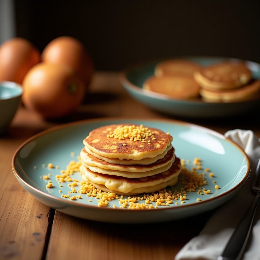 Tortitas de Harina de Coco y Polvo de Baobab: Desayuno Africano Rico en Vitamina C