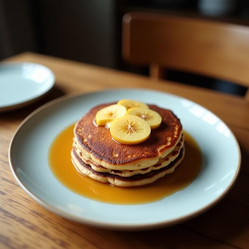 Tortitas de Harina de Coco y Polvo de Maca: Desayuno Energético Sin Azúcar