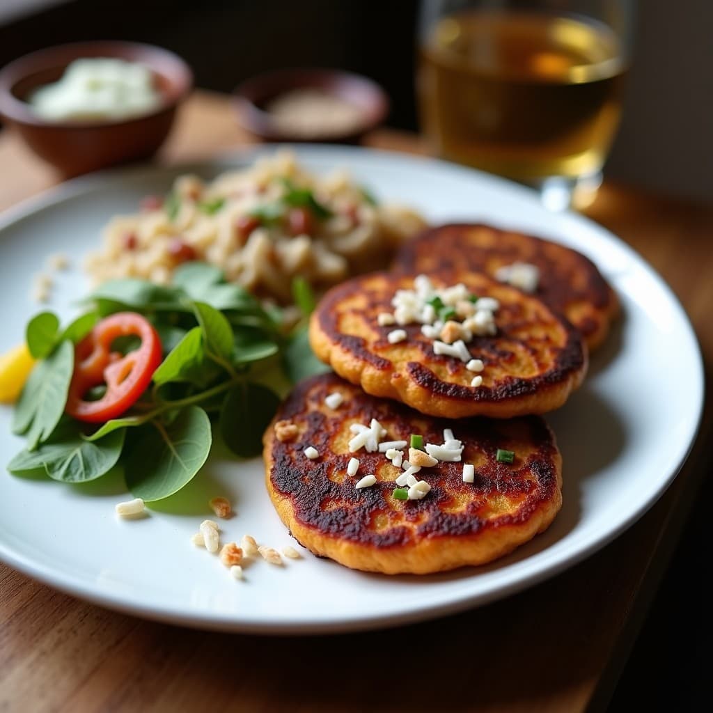 Tortitas de Harina de Coco y Puré de Batata Morada: Desayuno Sin Carbohidratos en 10 Minutos