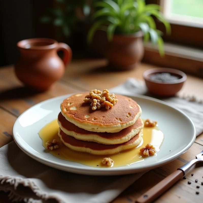 Tortitas de Harina de Grillo y Banano: Desayuno Proteico con Toque Prehispánico