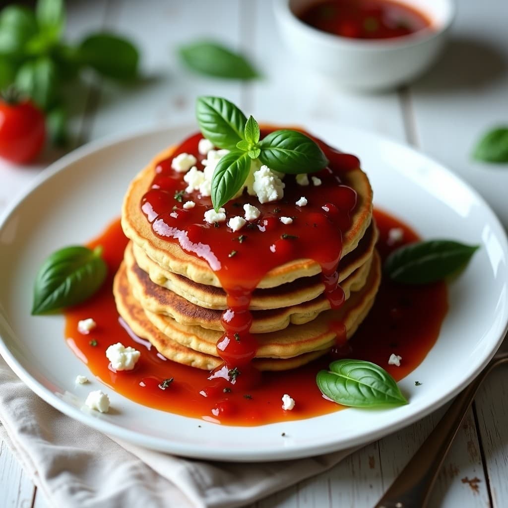 Tortitas de Harina de Grillo con Mermelada de Tomate y Albahaca: Receta Innovadora de Insectos Comestibles