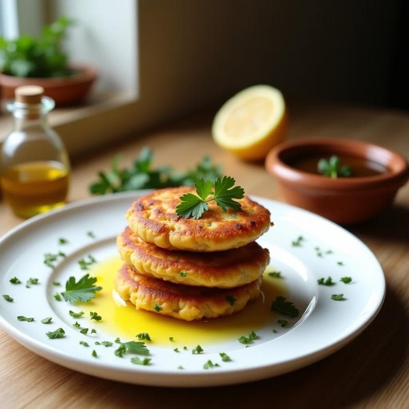 Tortitas de Harina de Guisante con Salsa de Tacón: Receta Vegana y Sin Gluten para Tupper