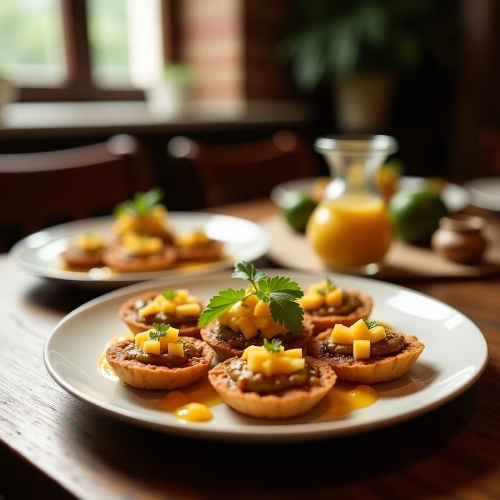Tortitas de Harina de Insectos con Salsa de Mango y Chile: Receta Mexicana Alta en Proteínas