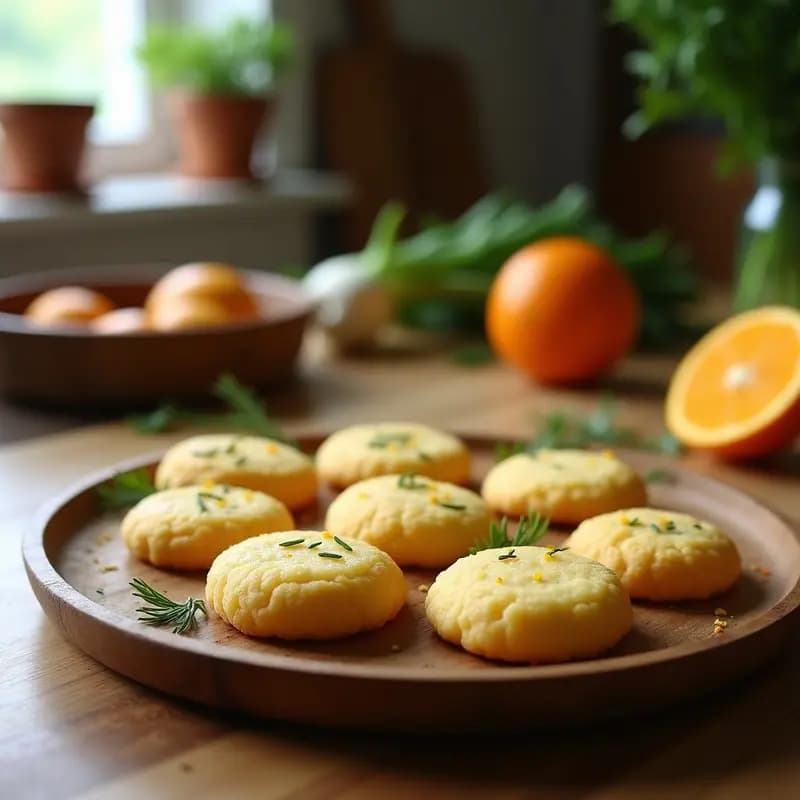 Tortitas de Hinojo y Naranja: Receta Sin Horno y Alta en Fibra en 15 Minutos