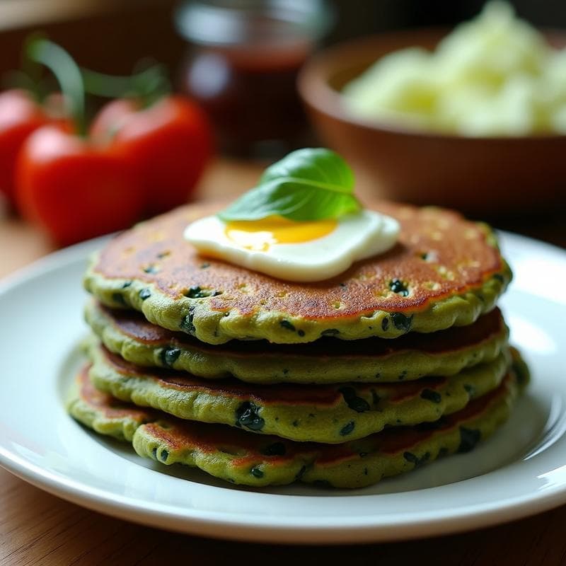 Tortitas de Lentejas Corail y Espinacas: Desayuno Keto Sin Harina y Rico en Hierro