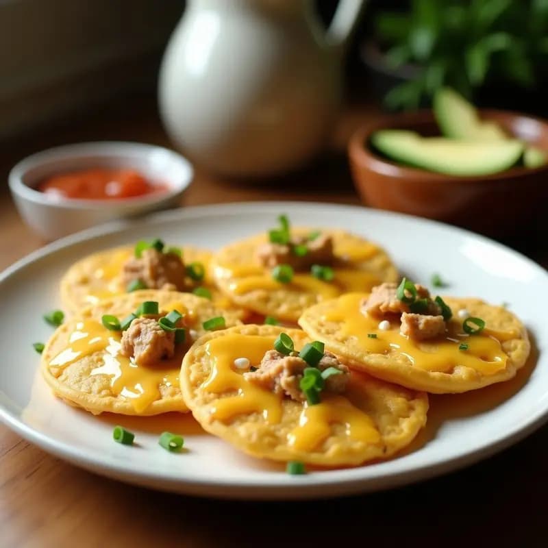 Tortitas de Maíz con Queso Ahumado: Receta Viral en 10 Minutos para Desayunos Energéticos