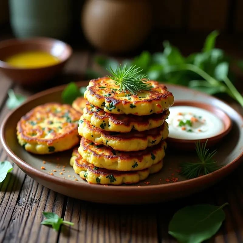 Tortitas de Patata y Espinaca al Horno: Receta Sin Fritura y Alta en Hierro