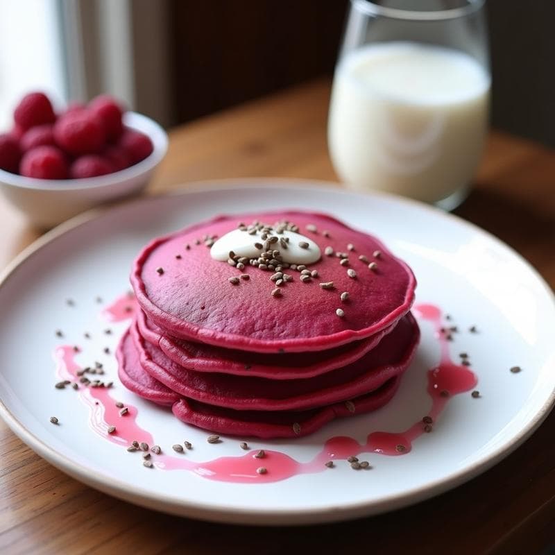 Tortitas de Remolacha y Kéfir: Receta Probiótica en 20 Minutos para Digestión Óptima