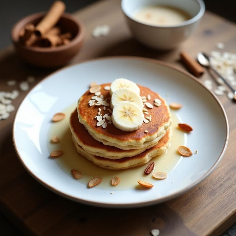Tortitas de Avena y Cardamomo: Receta para Proteger el Hígado en 15 Minutos
