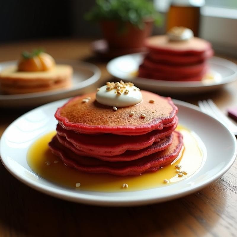 Tortitas de Remolacha y Azafrán: Receta Express Sin Harina en 15 Minutos