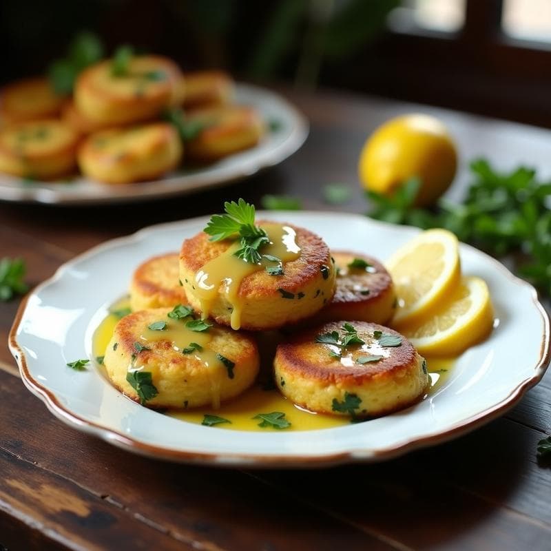 Tortitas de Yuca y Espinacas con Salsa de Ajo y Limón: Receta Sin Harina y Alta en Fibra