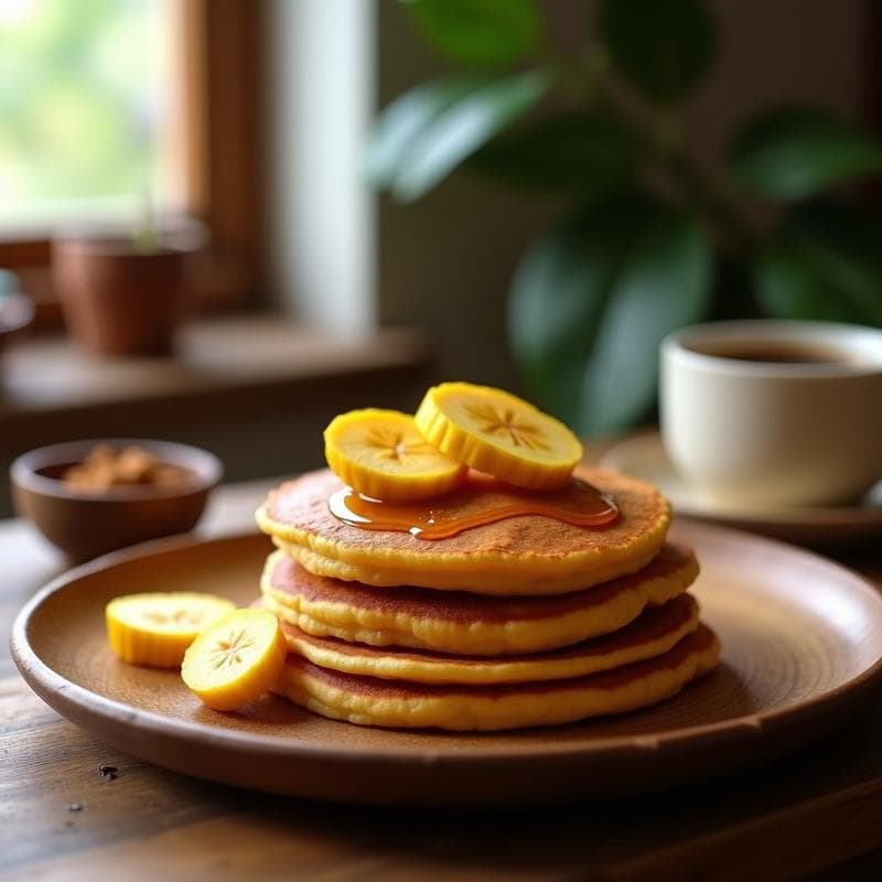 Tortitas de Yuca y Plátano Maduro: Receta Sin Gluten y Alta en Energía en 20 Minutos
