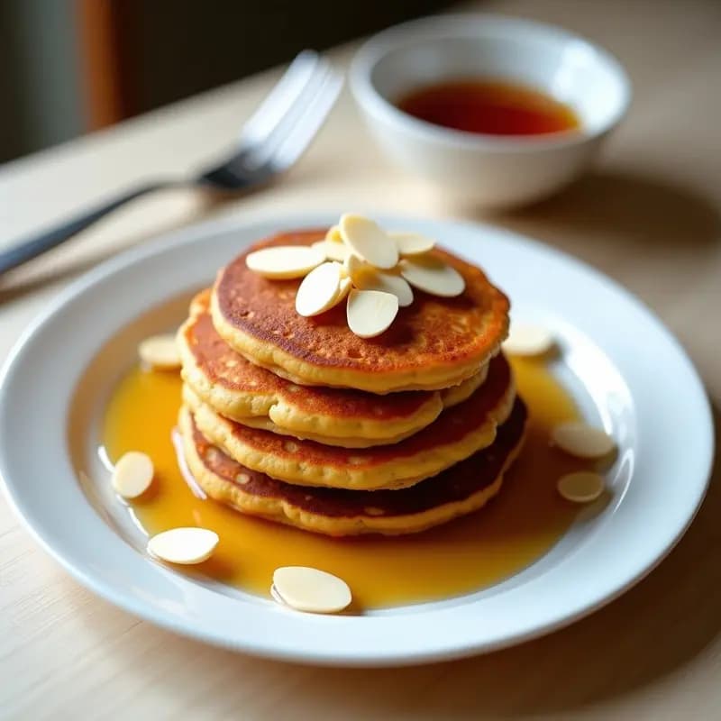 Tortitas de Zanahoria y Almendra sin Huevo: Receta Esponjosa y Alta en Proteína