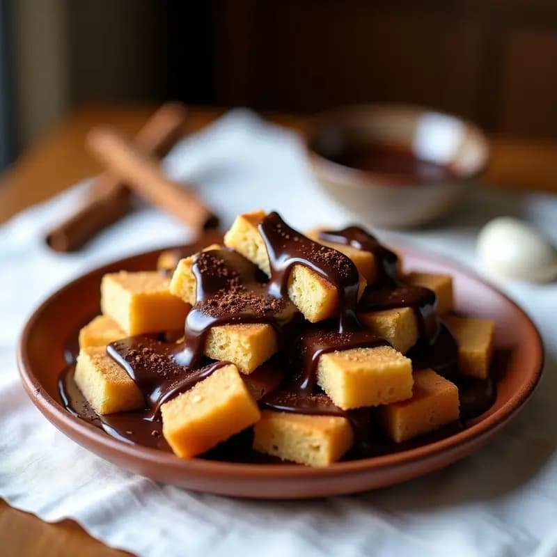 Tortos con Chocolate: Postre Tradicional de Extremadura en 25 Minutos