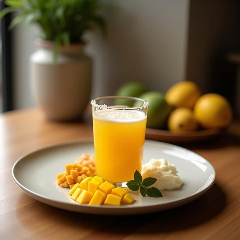 TJosé de Mango y Coco con Chía: Bebida Colombiana Sin Azúcar y Detox