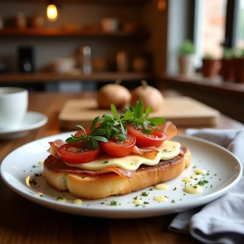 Tosta Catalana con Pan Tumaca, Jamón y Queso: Desayuno o Cena en 5 Minutos