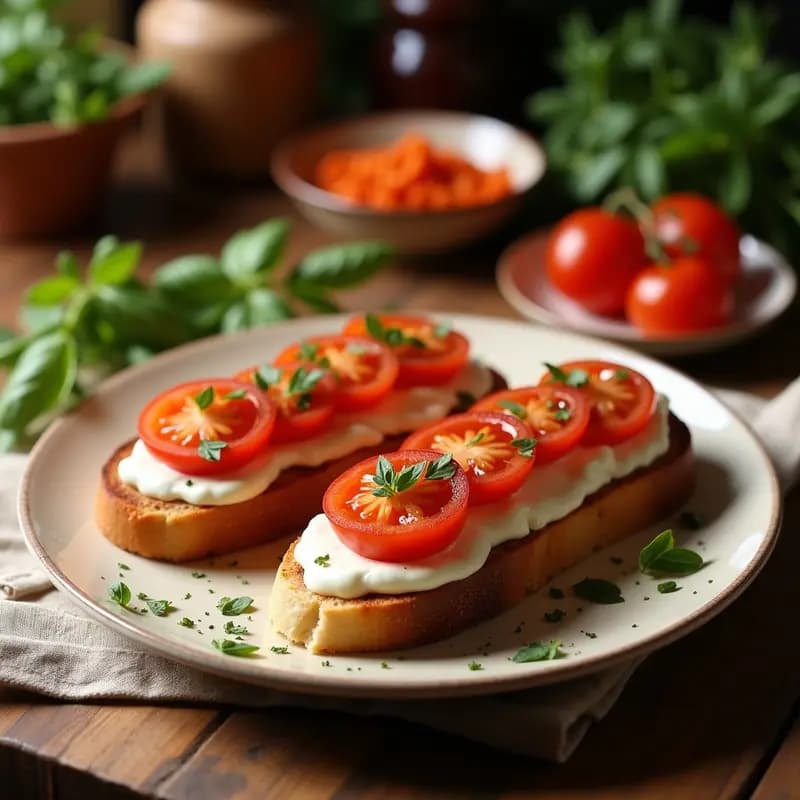 Tosta de Pan de crystal con Tomate, Ventresca y Anchoas: Entrante Mediterráneo en 5 Minutos