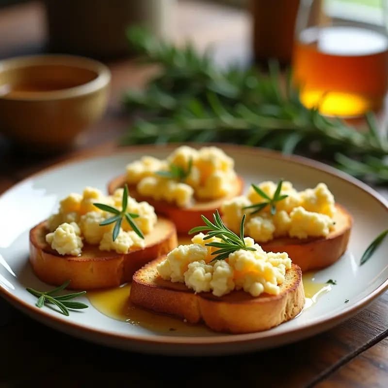 Tosta de Pan con Queso de Cabra y Miel: Aperitivo Rápido y Gourmet